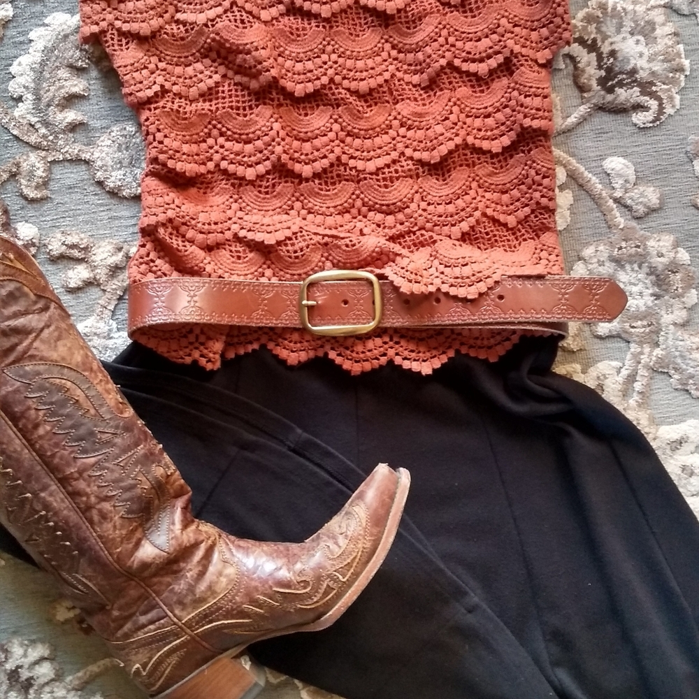 Umgee Crochet Tank Top